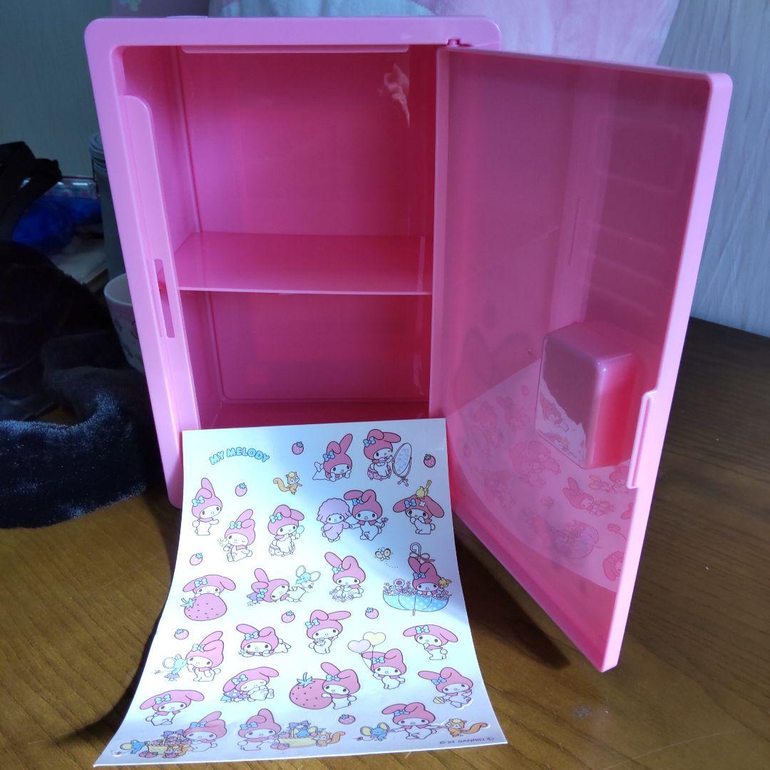 My Melody&KUROMIまとめ売り16点2段BOXバッグポーチミニタンス