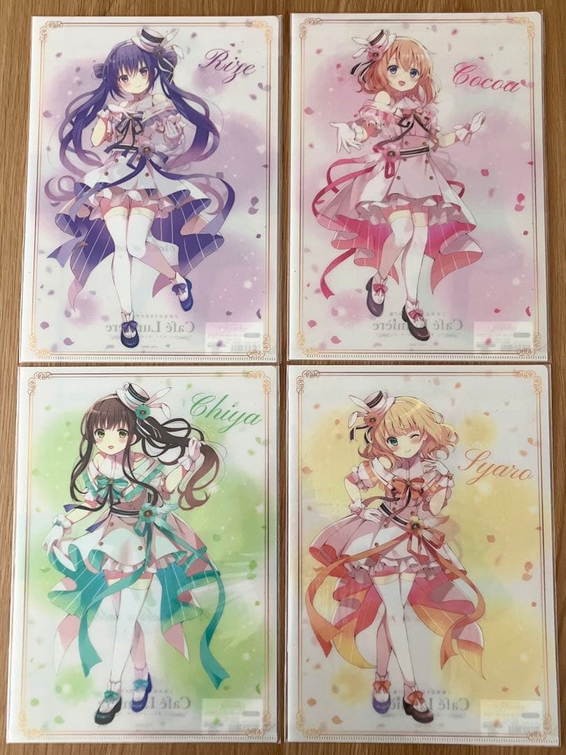 ご注文はうさぎですか？展 クリアファイルセット 全7種 クリアファイル 14枚