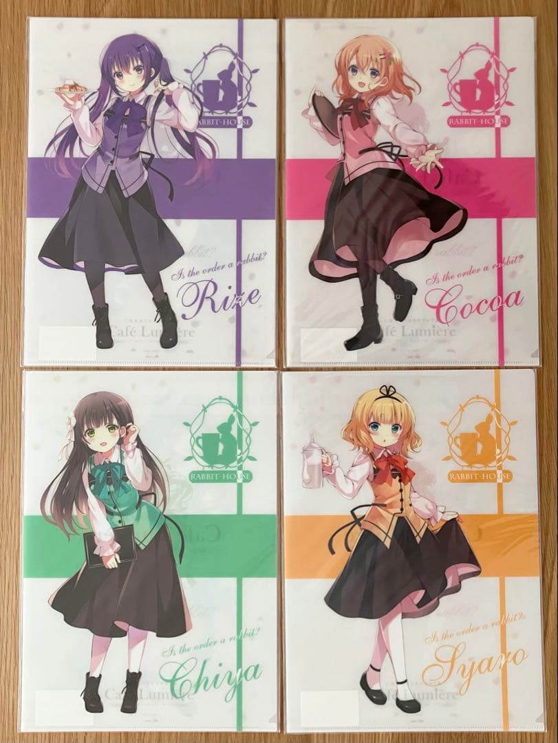 ご注文はうさぎですか？展 クリアファイルセット 全7種 クリアファイル 14枚