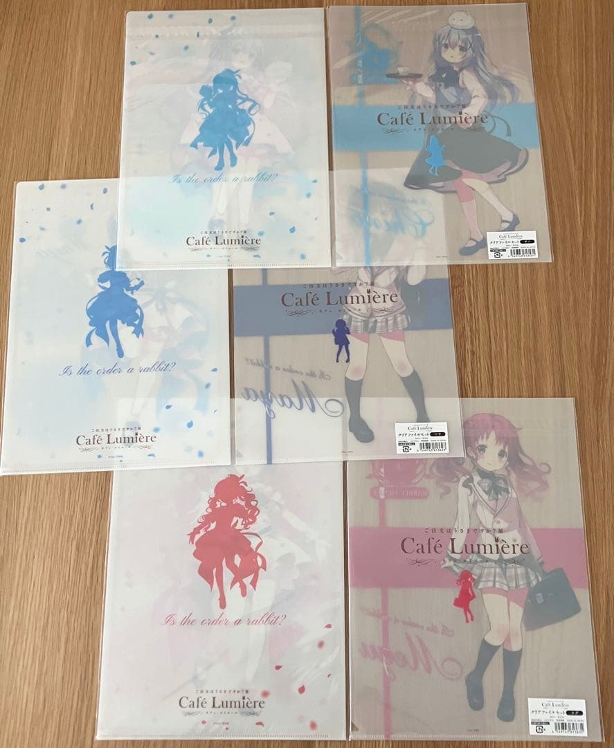 ご注文はうさぎですか？展 クリアファイルセット 全7種 クリアファイル 14枚