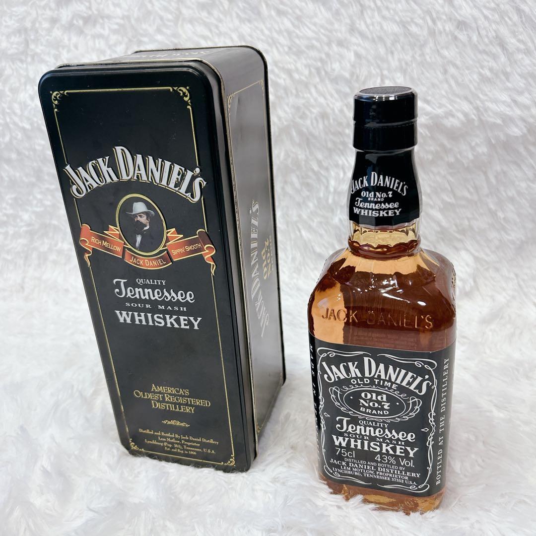 専用【古酒】Jack Daniel's Old No. 7 ウイスキー 缶ケース