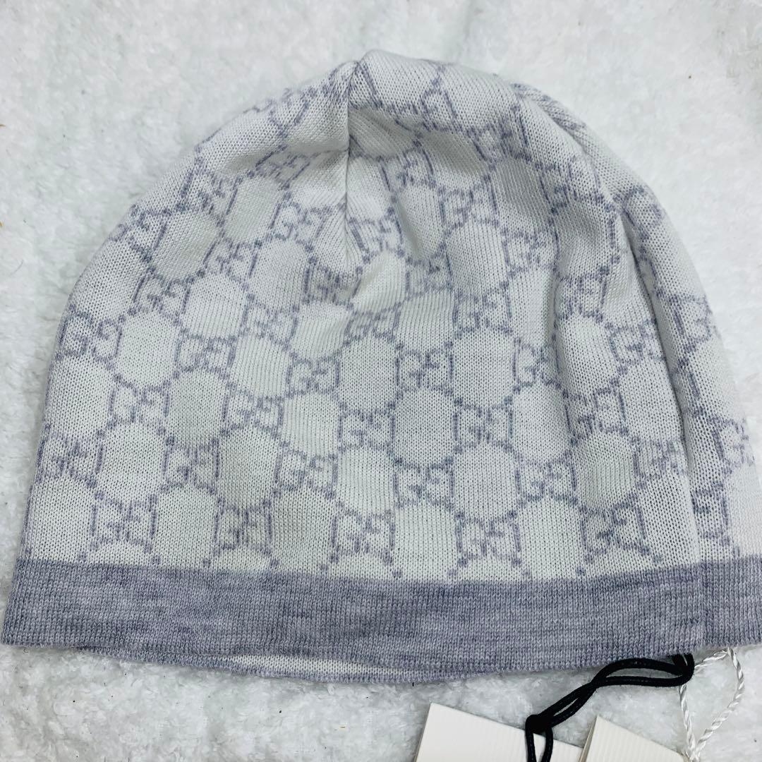 ⭐️未使用GUCCI グッチ ニット帽 GG 418599 ウール 約38cm
