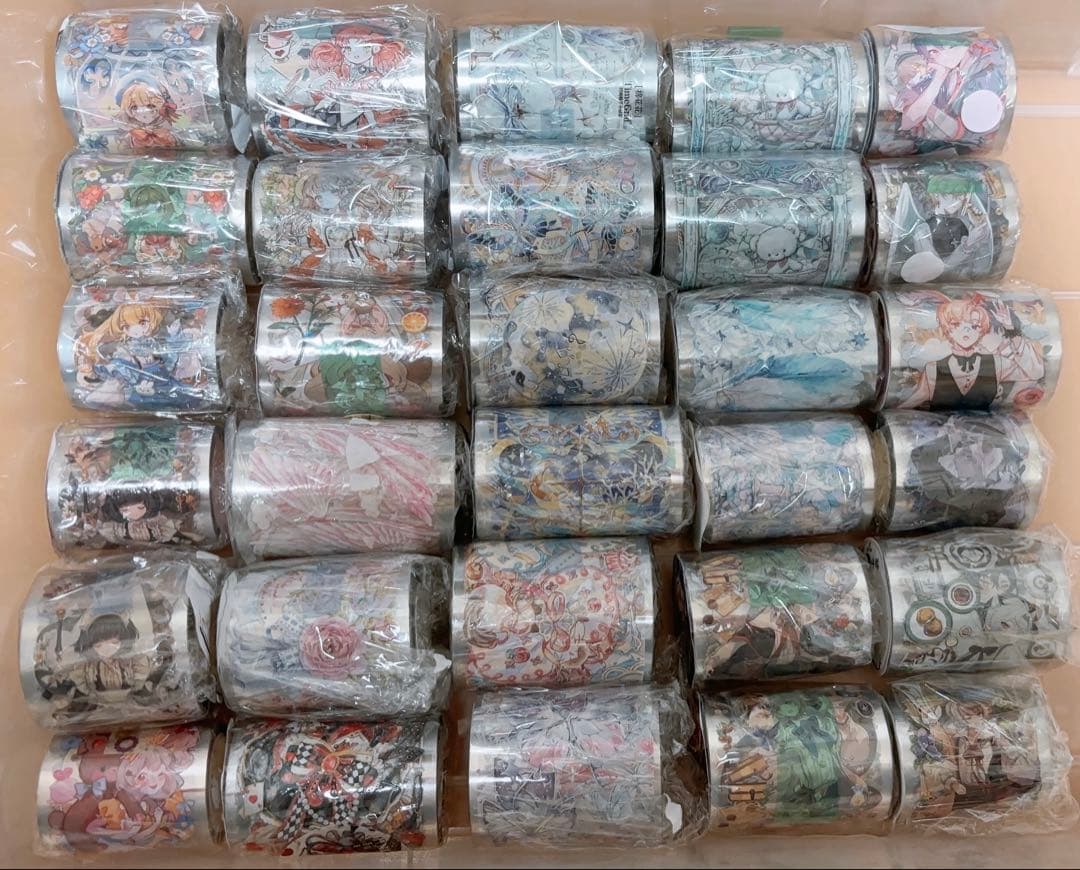 人物・装飾マステ　1ループ× 30+5種セット