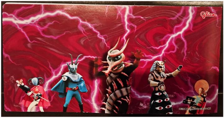 変身ヒーロースナックアルバムと70枚カード