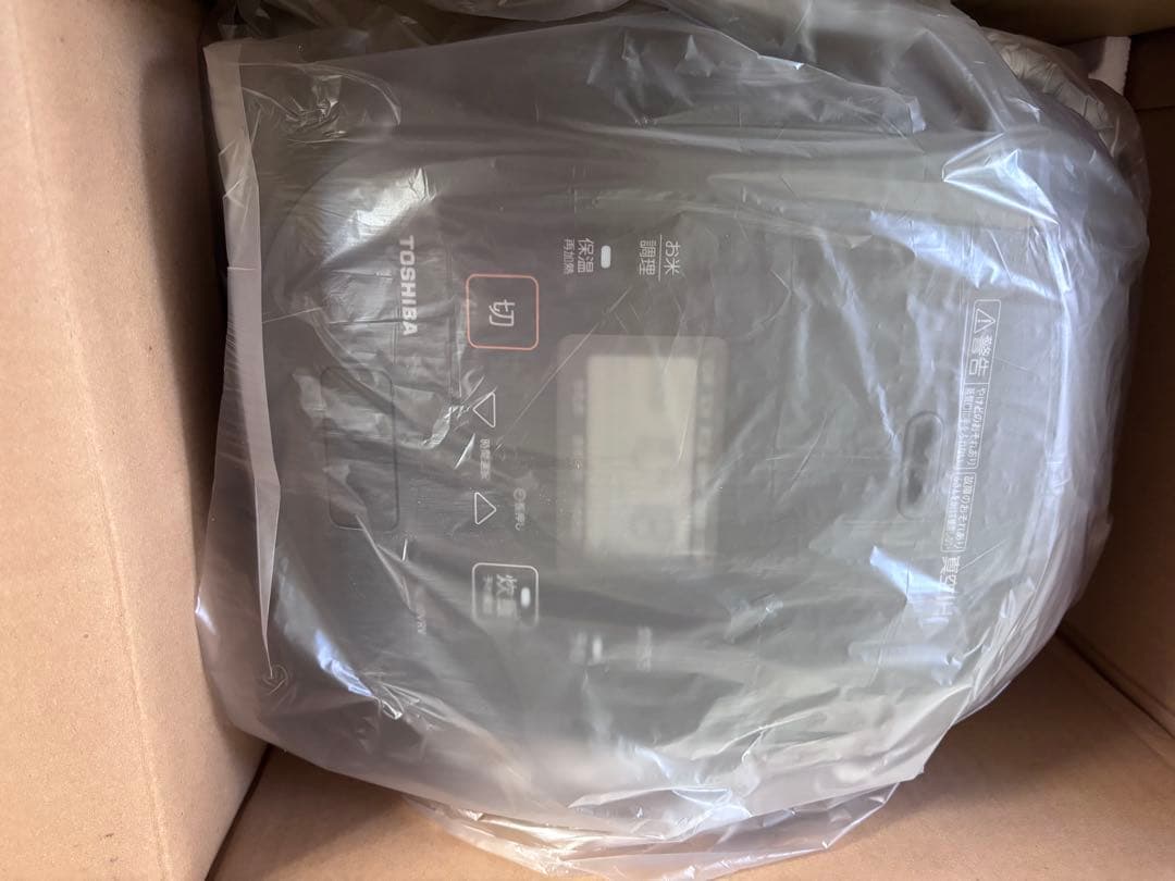 TOSHIBA 炊飯器炎匠炊き 5.5合RC-10VRV(K) グランブラック