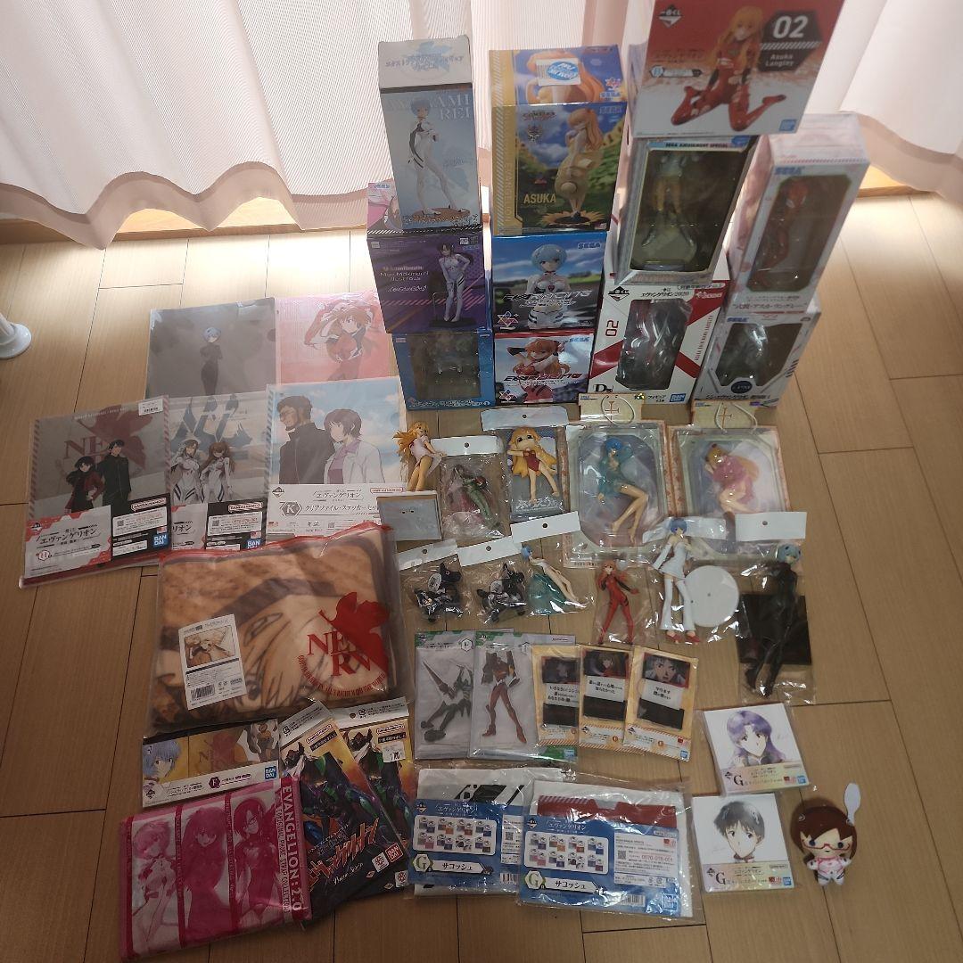 新世紀エヴァンゲリオン　エヴァ　EVA グッズ　フィギュア　まとめ売り　プライズ