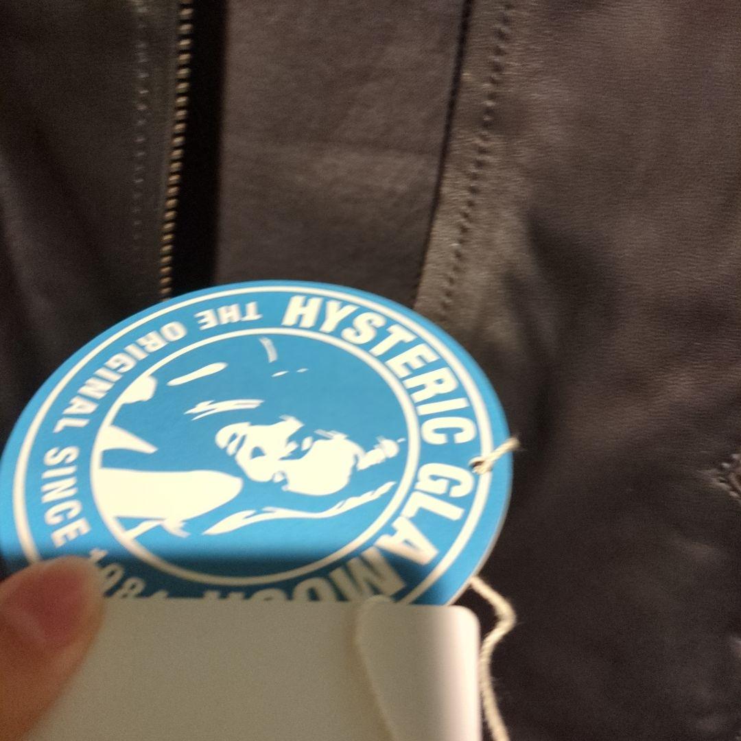 ヒステリックグラマー ラムレザー 羊革 シングルライダースジャケット　本革