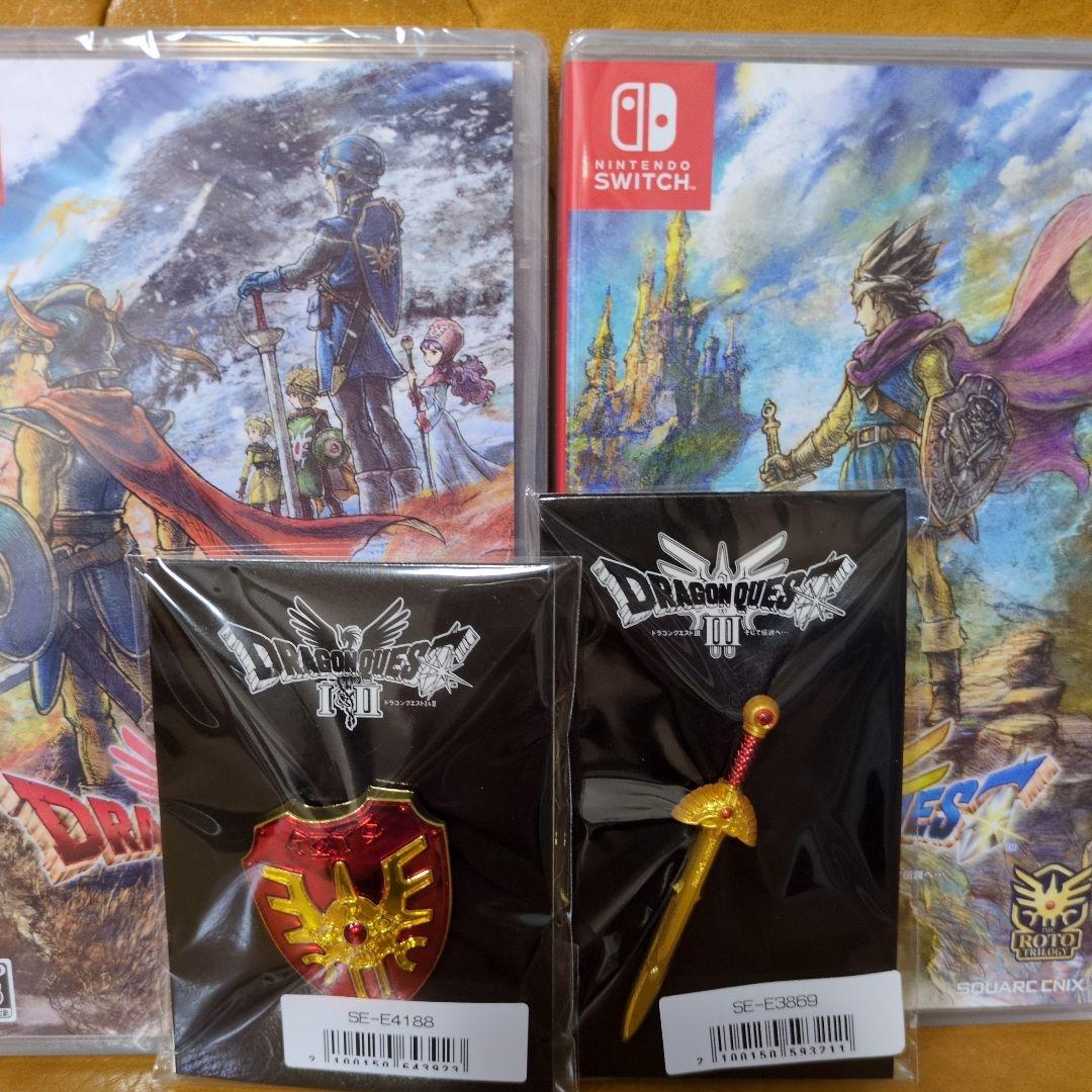 新品未開封　ドラゴンクエストIII・I・II 未開封セット