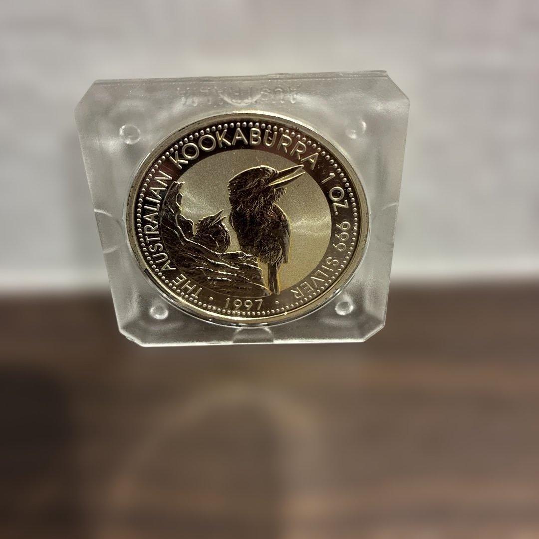 1997年 オーストラリアン・クッカバラ 1ドル硬貨