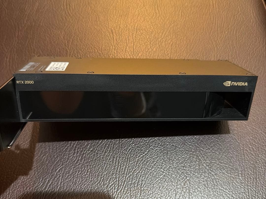 NVIDIA RTX2000 Ada GPUメモリ16GB No3