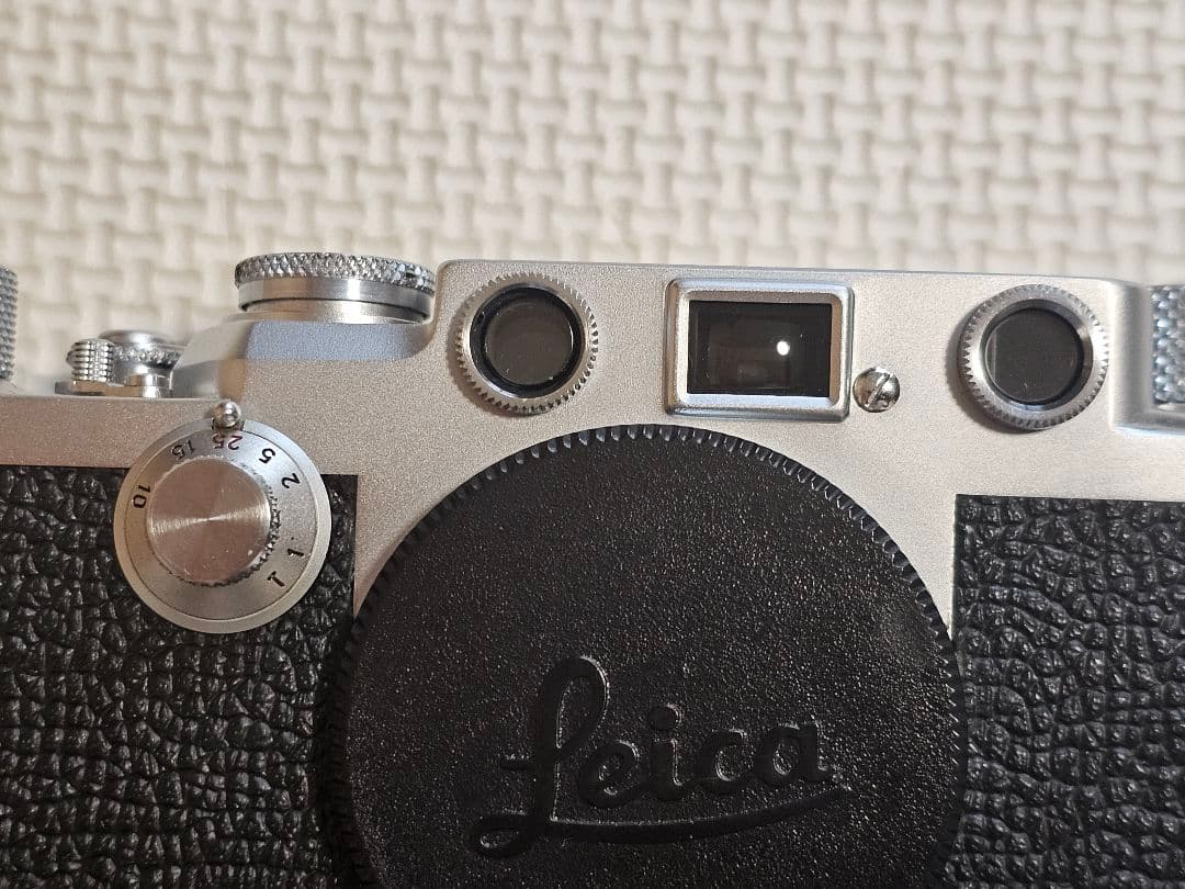 【極美品】バルナックライカ　Leica Ⅲf　コレクター保管品　ボディキャップ付