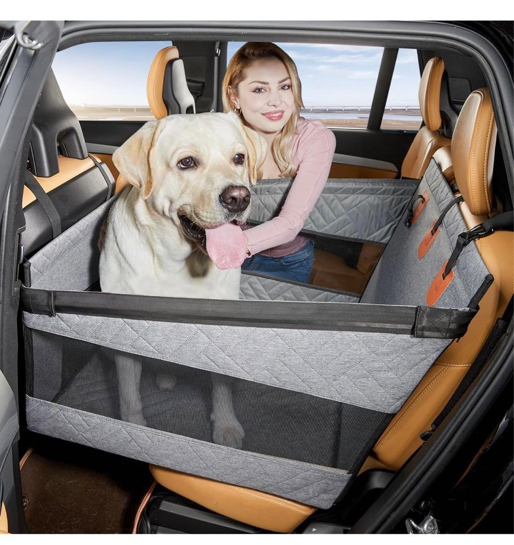 【Cavoyo】犬旅推薦 ペットドライブシート ドライブベッド 大型犬