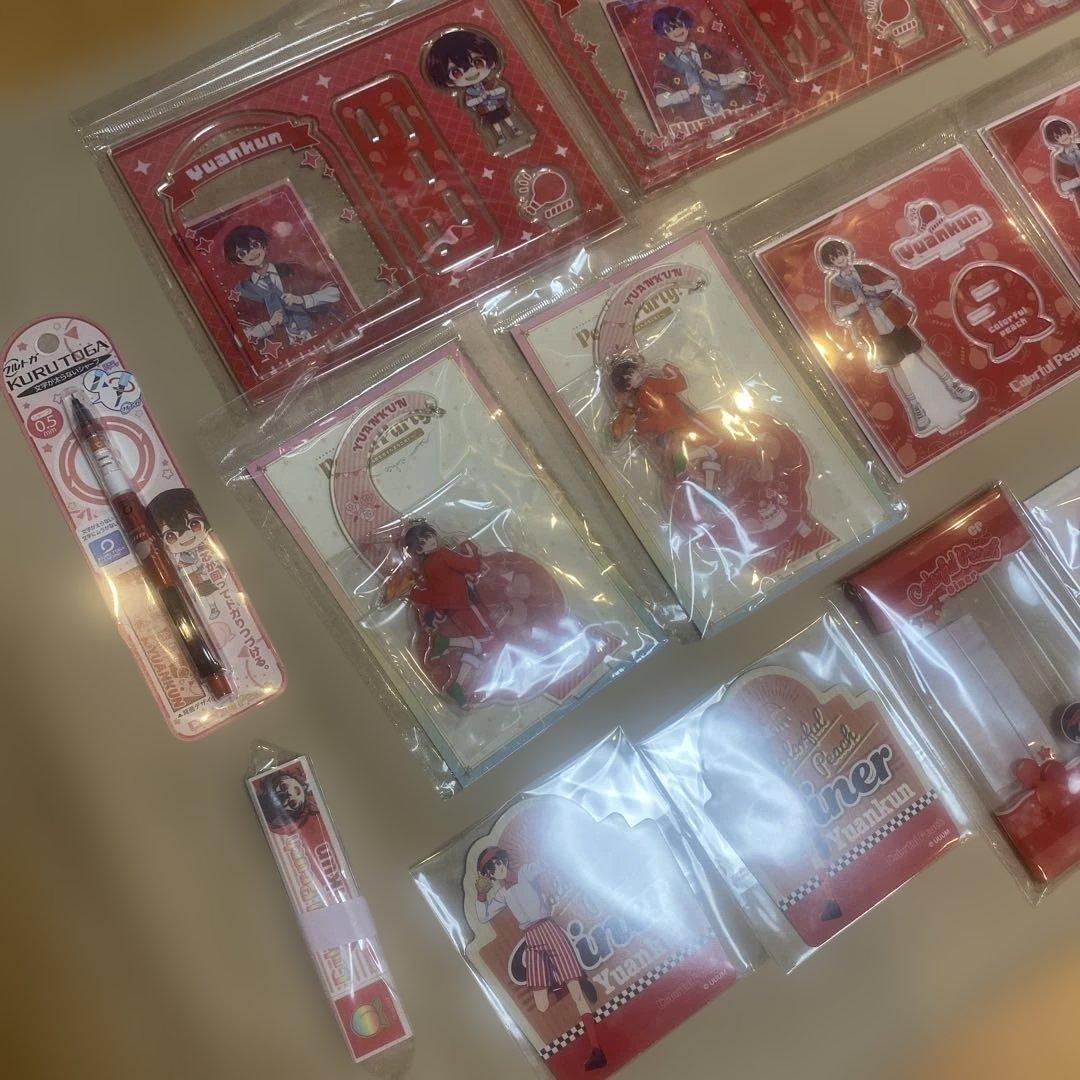 13点，カラフルピーチ　ゆあんくん Yuankun アクリルスタンドセットなど