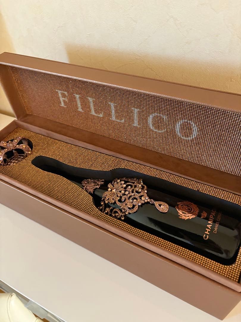 フィリコ　シャンパン　空瓶　空箱　2本