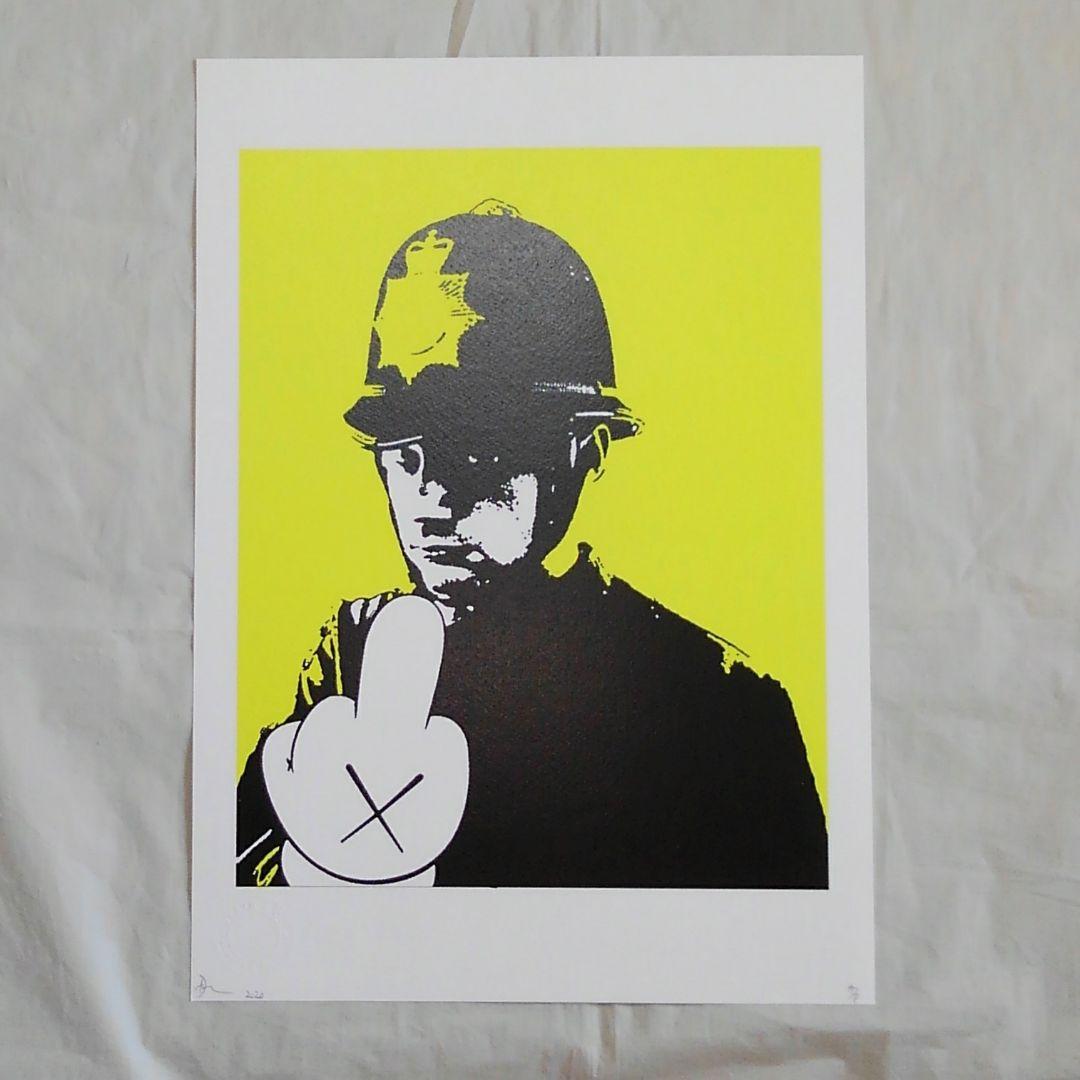 DEATH NYC　バンクシー　【ポリスマン】アートポスター　極美品／未使用