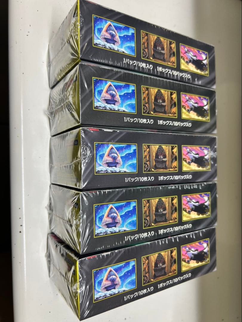 ポケモンカード MEGAドリームex 5 box シュリンク付き