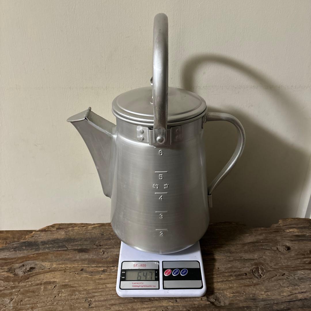 レトロ　ミルクポット　昭和アンティーク　給食　古道具　ディスプレイ　検(李朝)