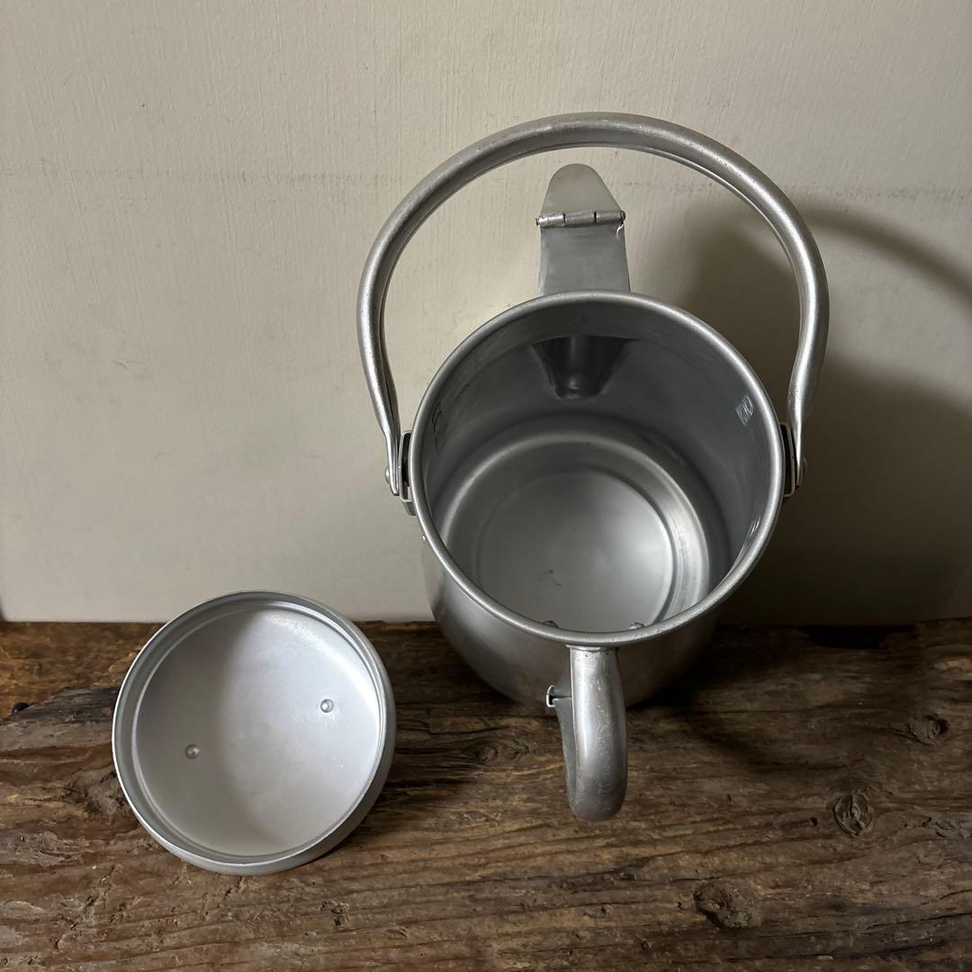 レトロ　ミルクポット　昭和アンティーク　給食　古道具　ディスプレイ　検(李朝)