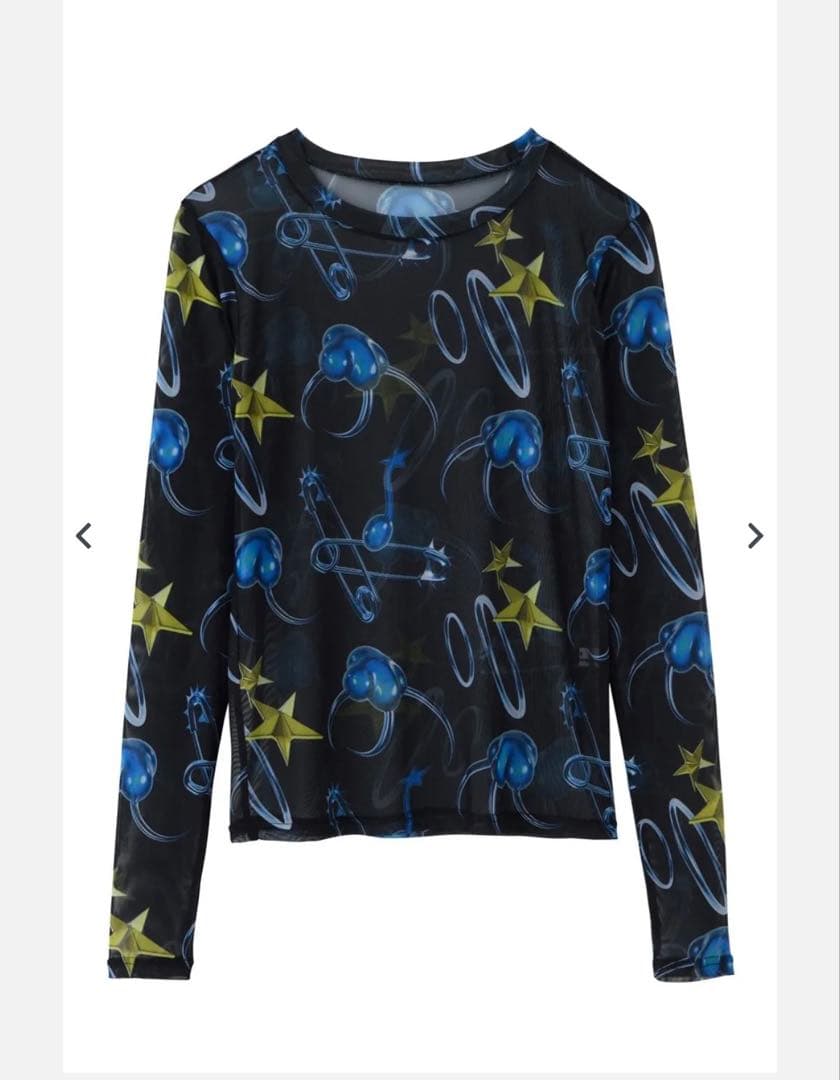 royreflectoverjoy 総柄シアートップス レギンスセット