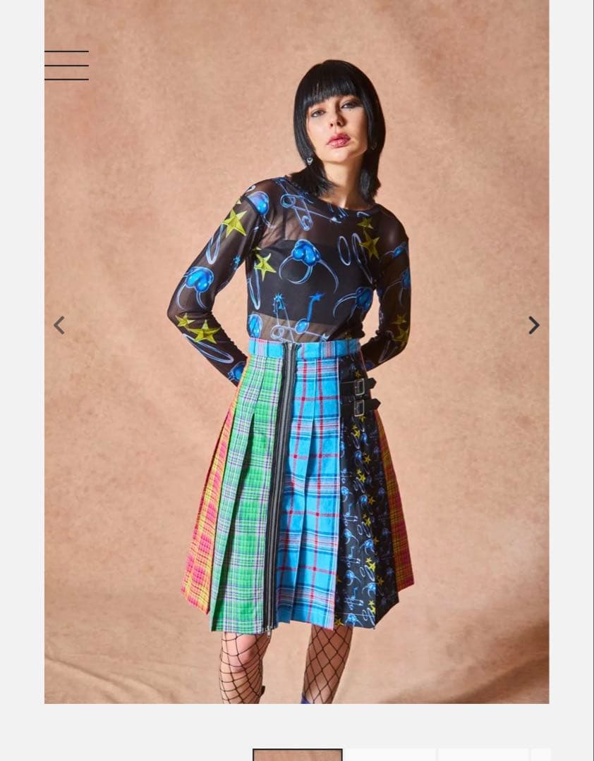 royreflectoverjoy 総柄シアートップス レギンスセット