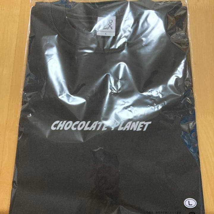 L 黒 炭 チョコレートプラネット チョコプラ 会場限定 Tシャツ 単独 グッズ