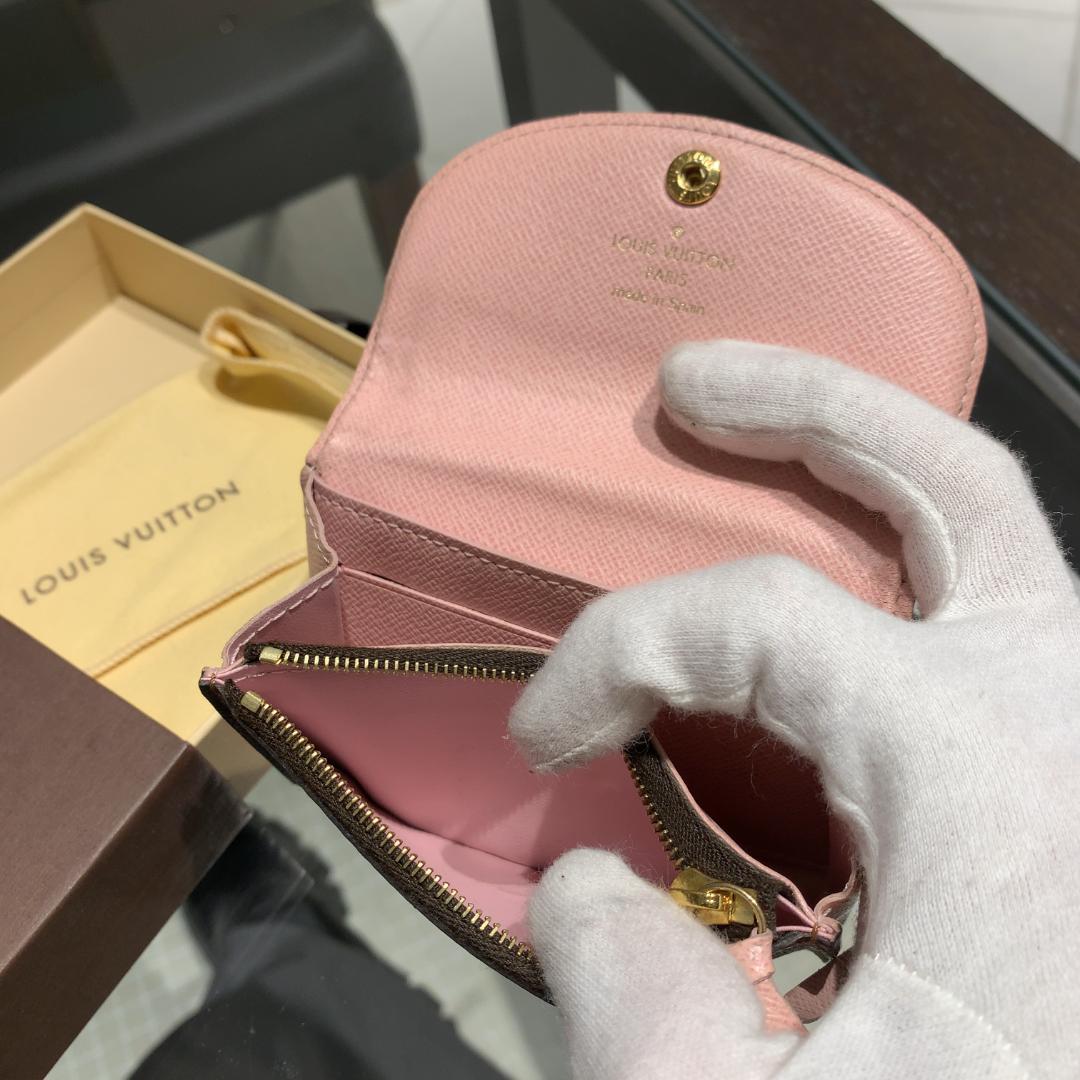 ◎本物 美品 LOUIS VUITTON 財布 ポルトモネ ロザリ ケース