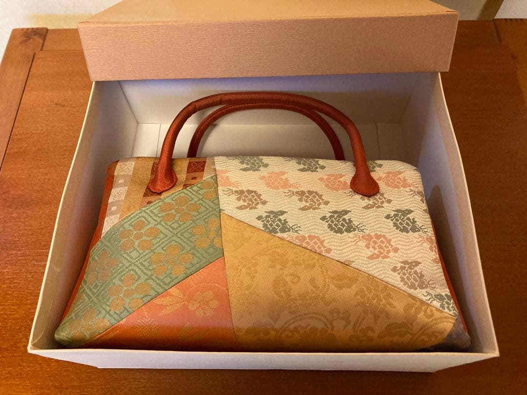 【最終価格】和装バック　古典柄