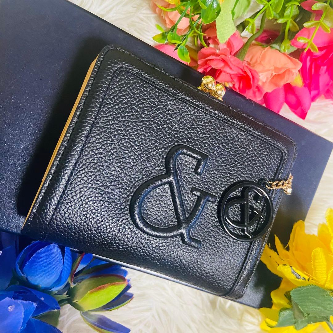 未使用✨本革✨PINKY&DIANNE✨ピンダイ✨がま口✨二つ折り財布✨完売品