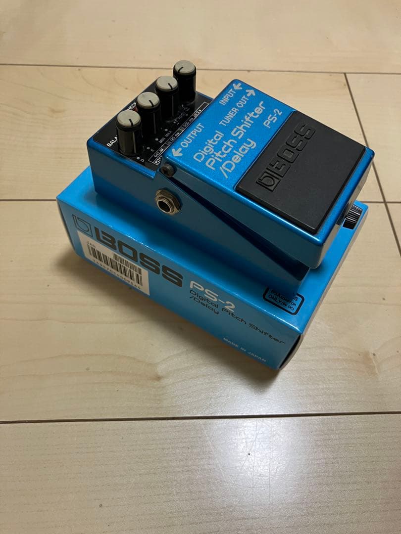 (美品箱付き)1990年頃製BOSS デジタルピッチシフター/ディレイ PS-2