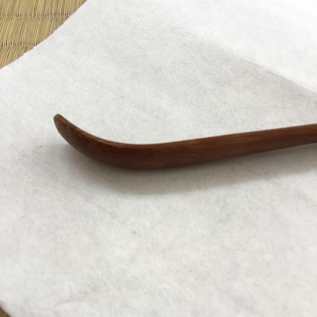 茶道具　茶杓　銘:寿雲　作者不明　共筒　共箱(虫喰跡有) S1011CS