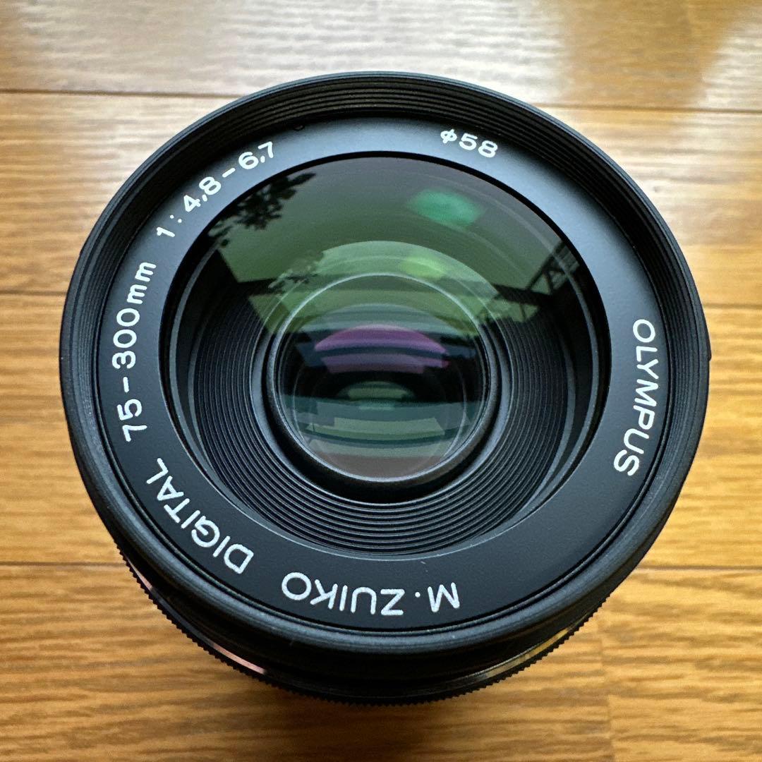 OLYMPUS PEN ED-75 300mm レンズフードおまけ付き