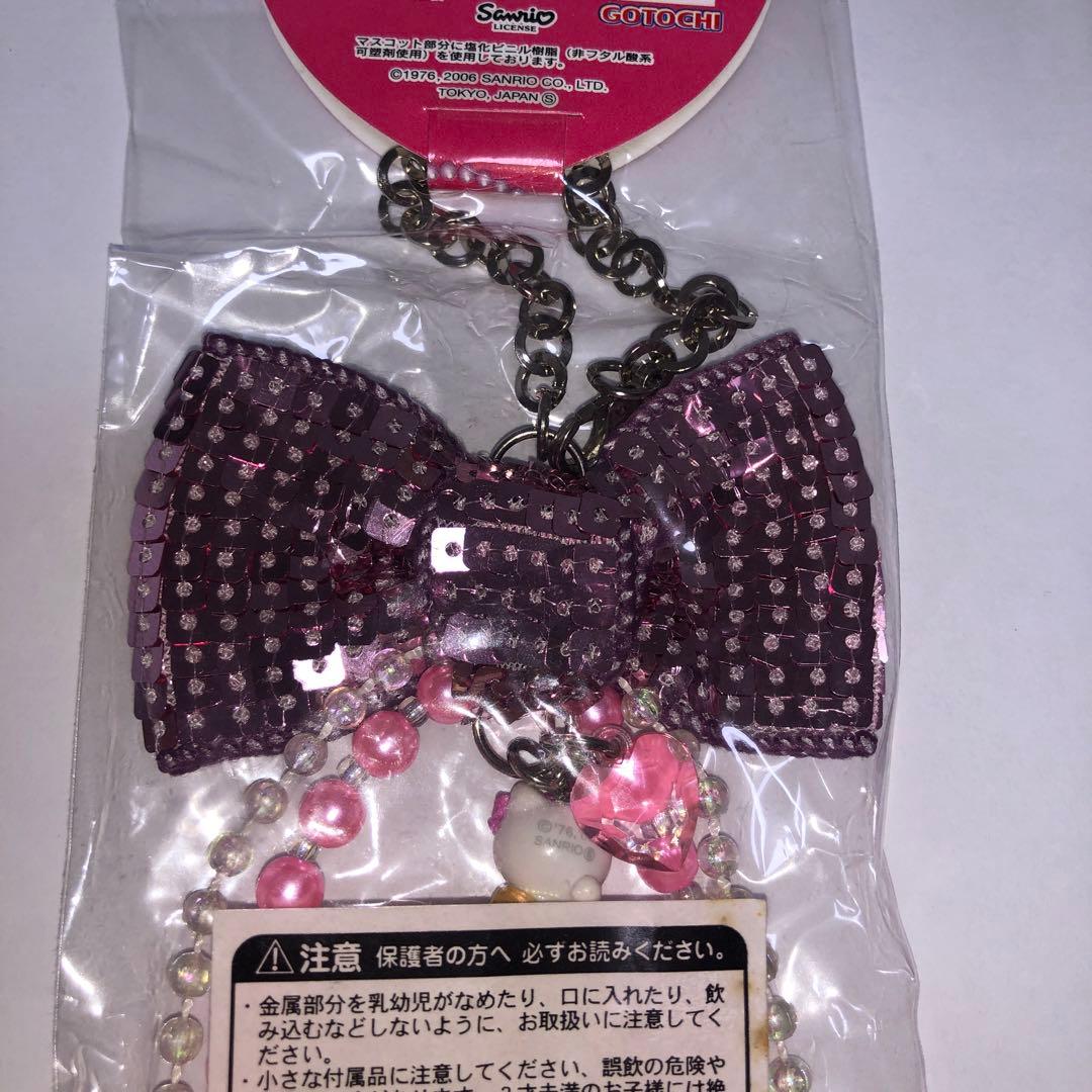 ハローキティ ピンキーハイヒール ピンキーKT 根付け　リボンバックチャーム