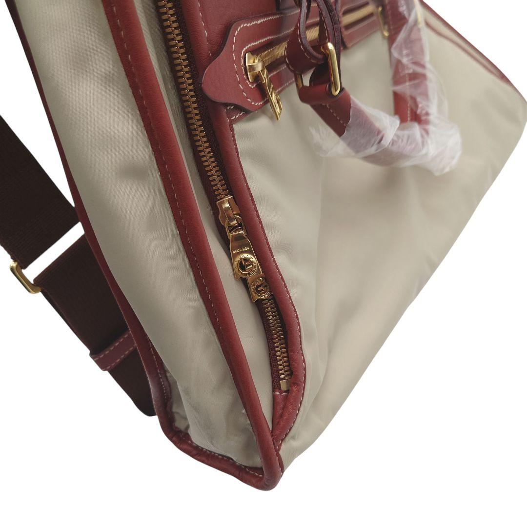 ハンティングワールド　ナイロン　レザー　2WAY ショルダー　ビジネス　バッグ