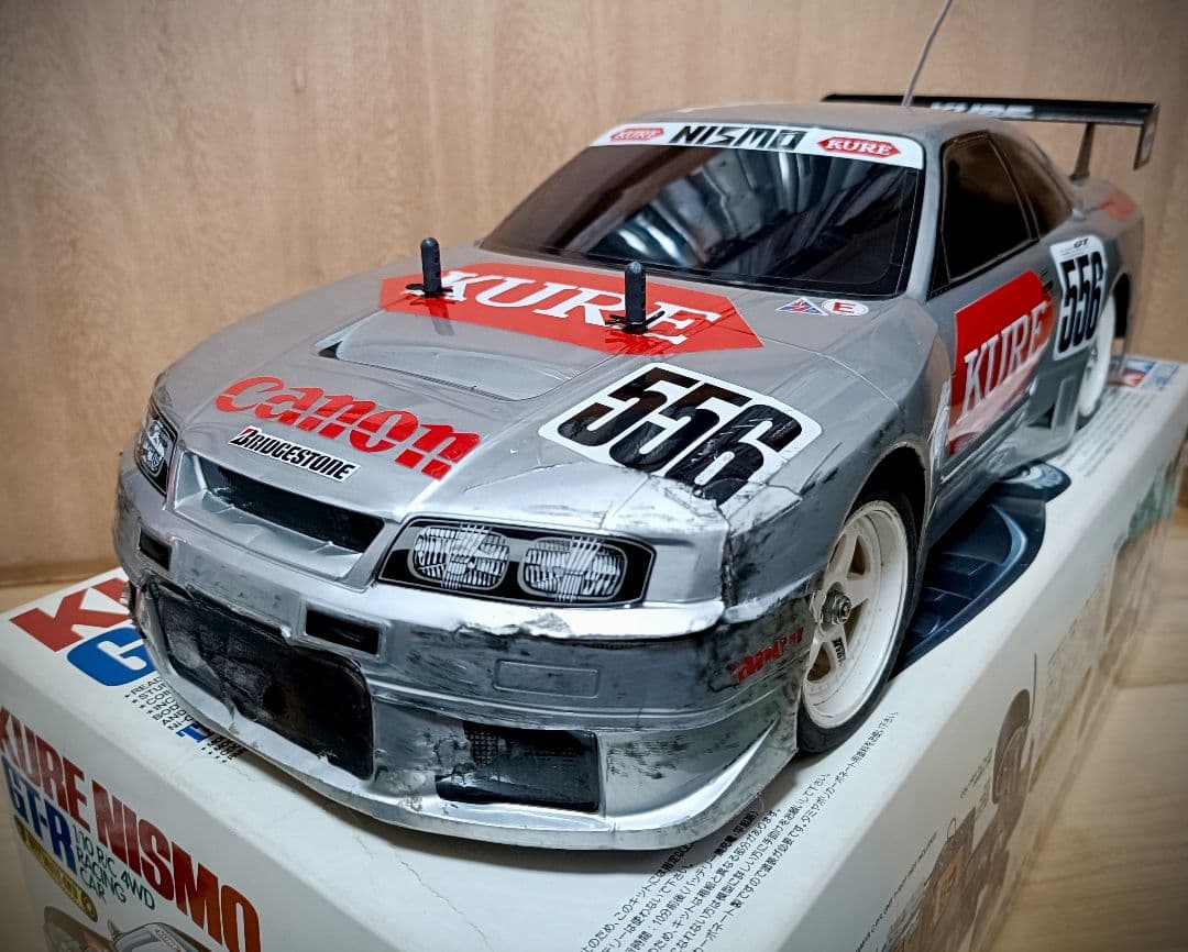 値下げタミヤ KURE NISMO GT-R 1/10 ラジコンカー プロポ付き
