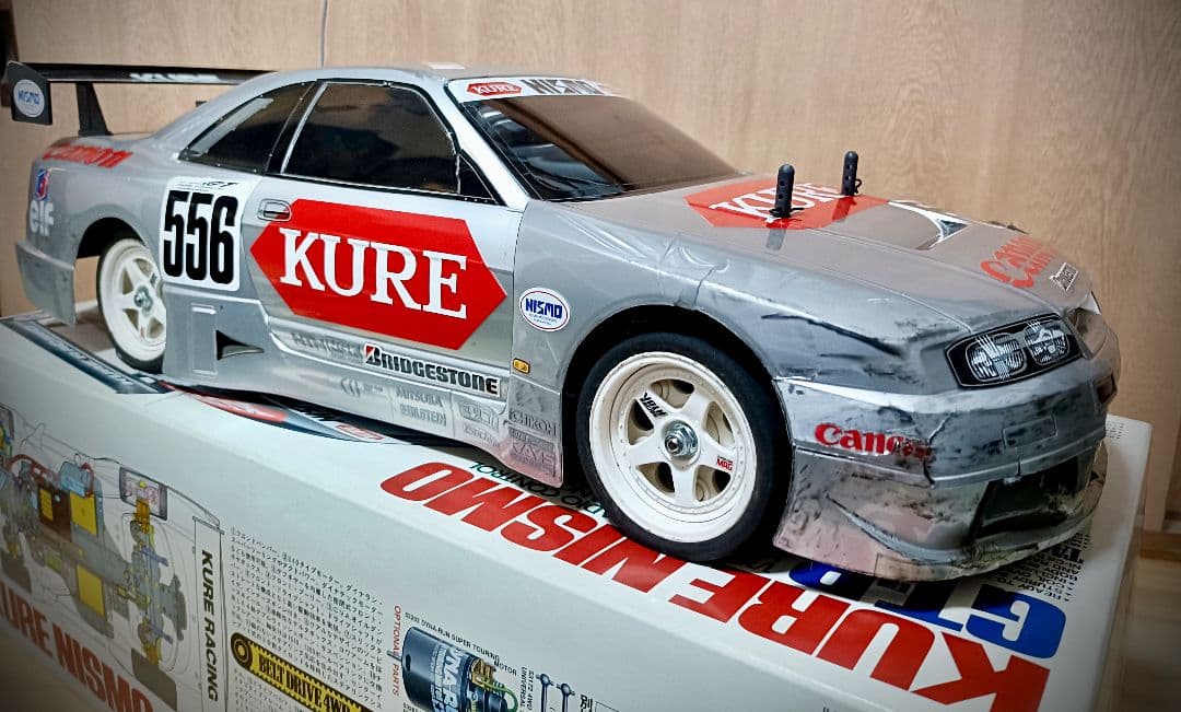 値下げタミヤ KURE NISMO GT-R 1/10 ラジコンカー プロポ付き