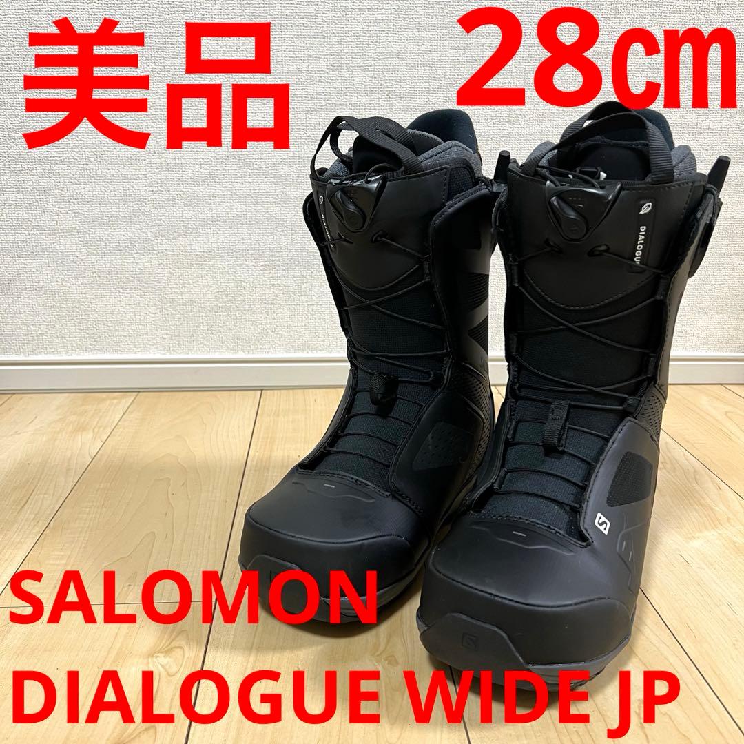 【美品_即日発送】SALOMON DIALOGUE WIDE JP28.0cm