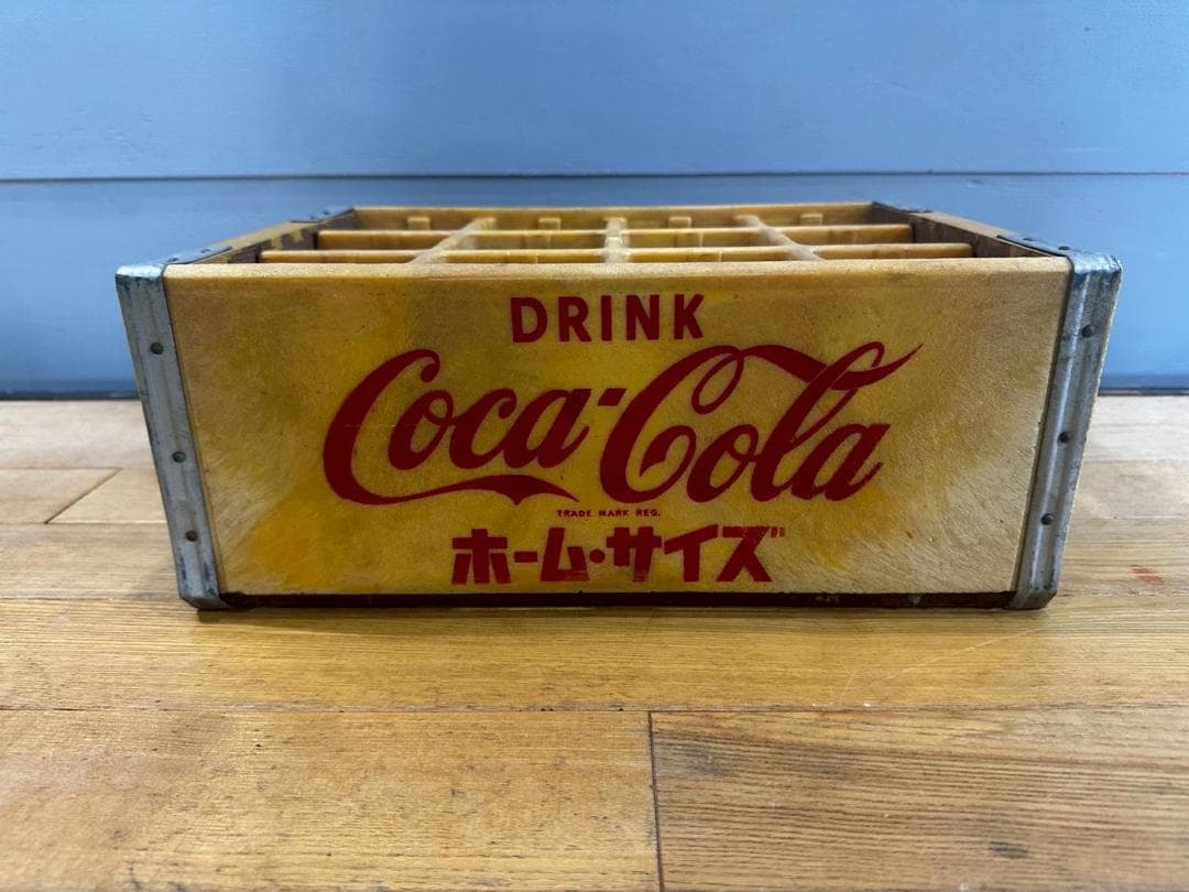 希少 CocaCola コカコーラ プラスチック木箱 ノベルティ RW174