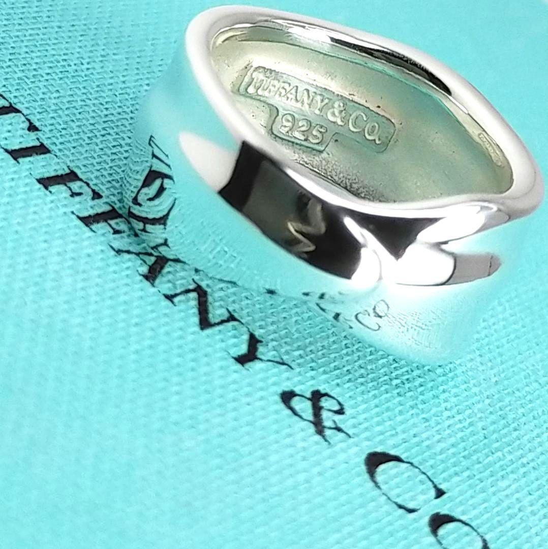 ★SALE★【ティファニー】リーフ　葉っぱ　リング　９号　2418