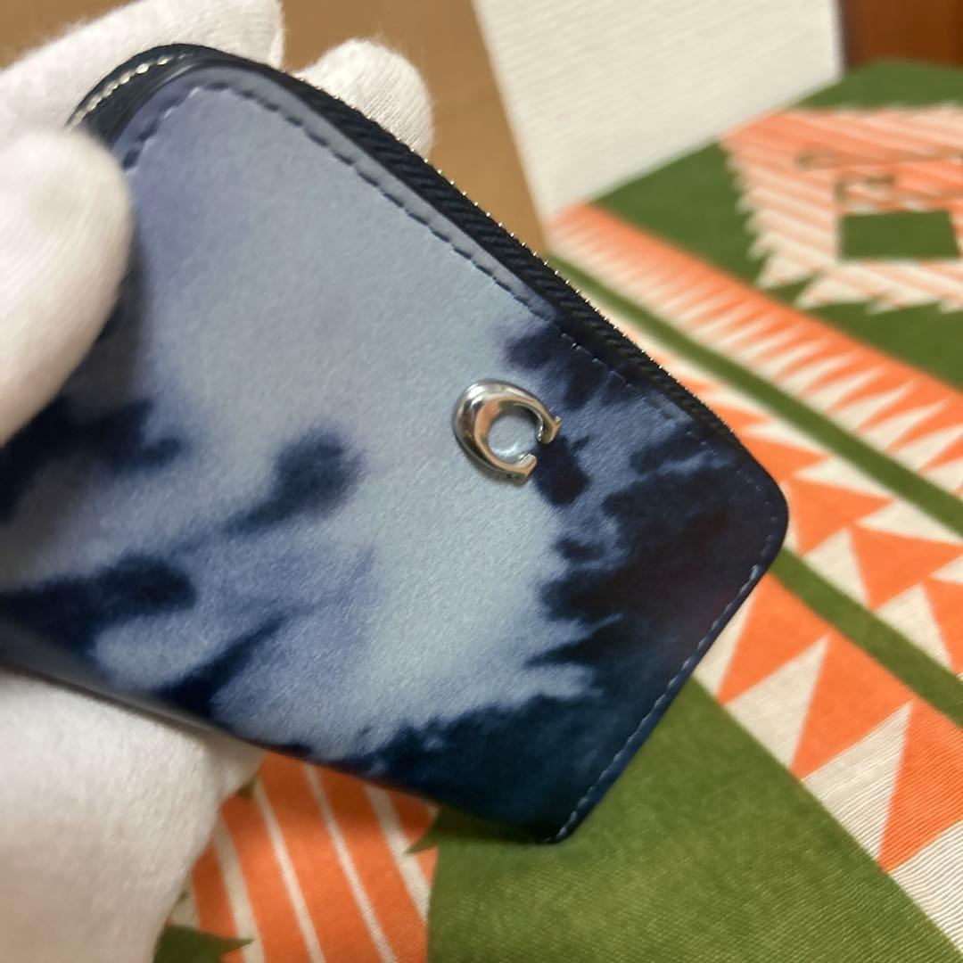 コーチ　レア！百貨店ライン　タイダイ　グラデーション ケース