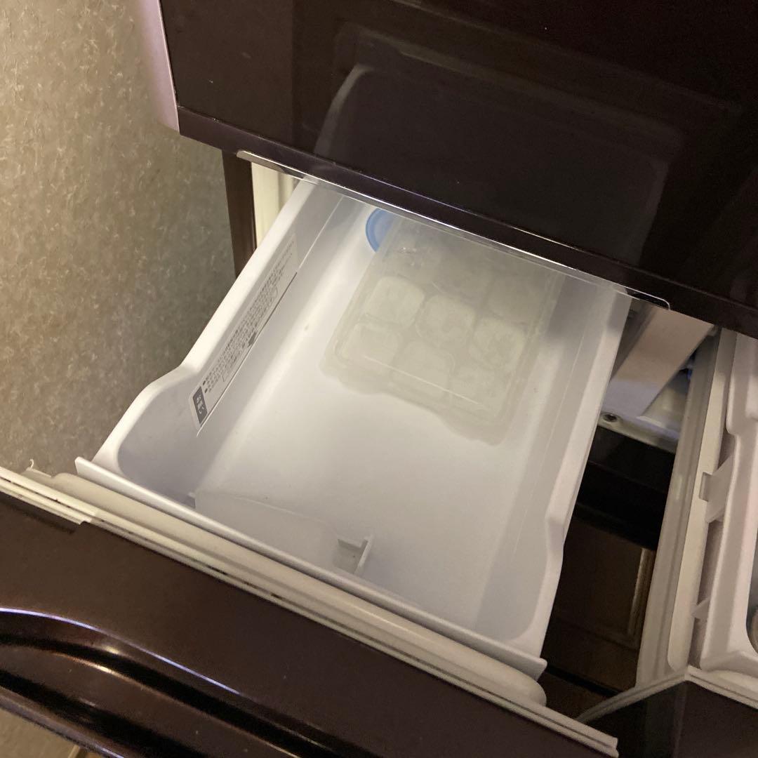 HITACHI 5ドア冷蔵庫 ダークブラウン