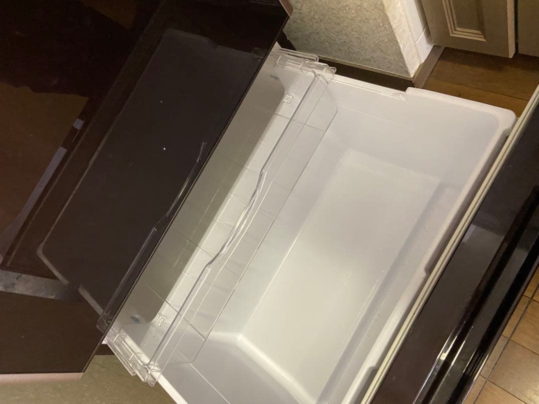 HITACHI 5ドア冷蔵庫 ダークブラウン