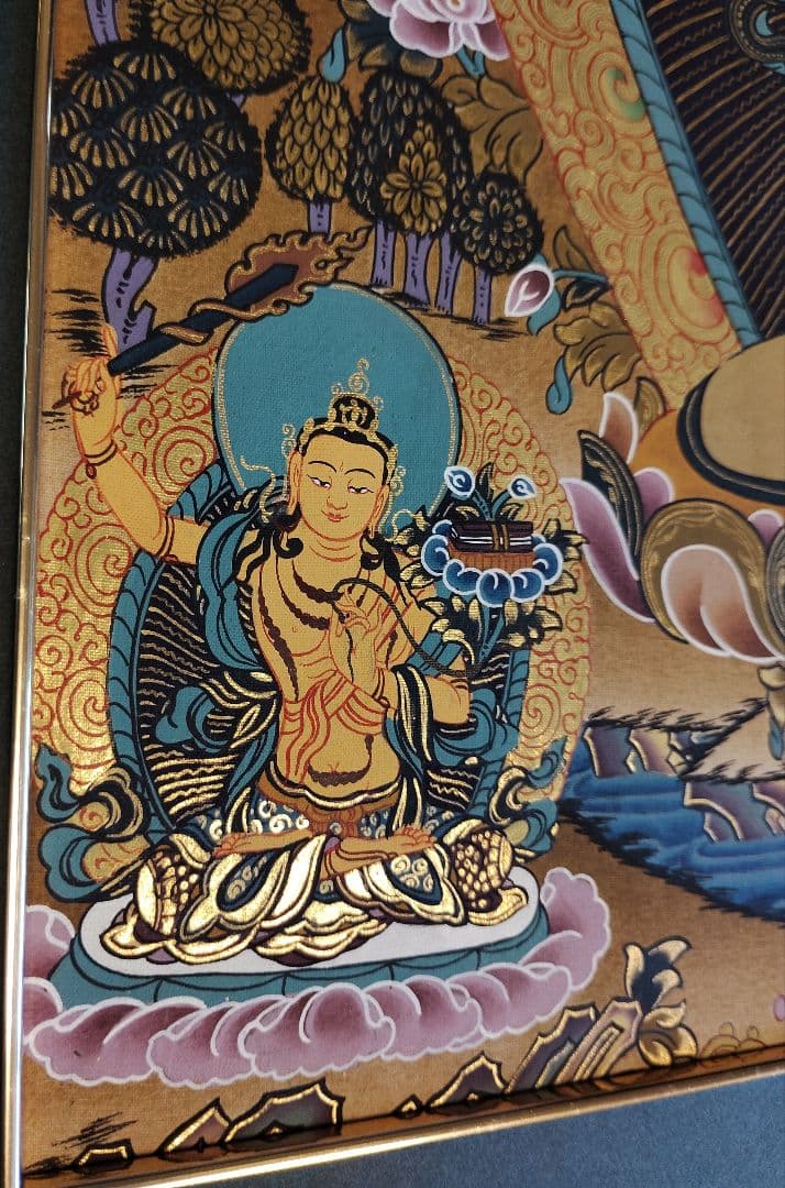 千手観音 絵画 仏画 手描き