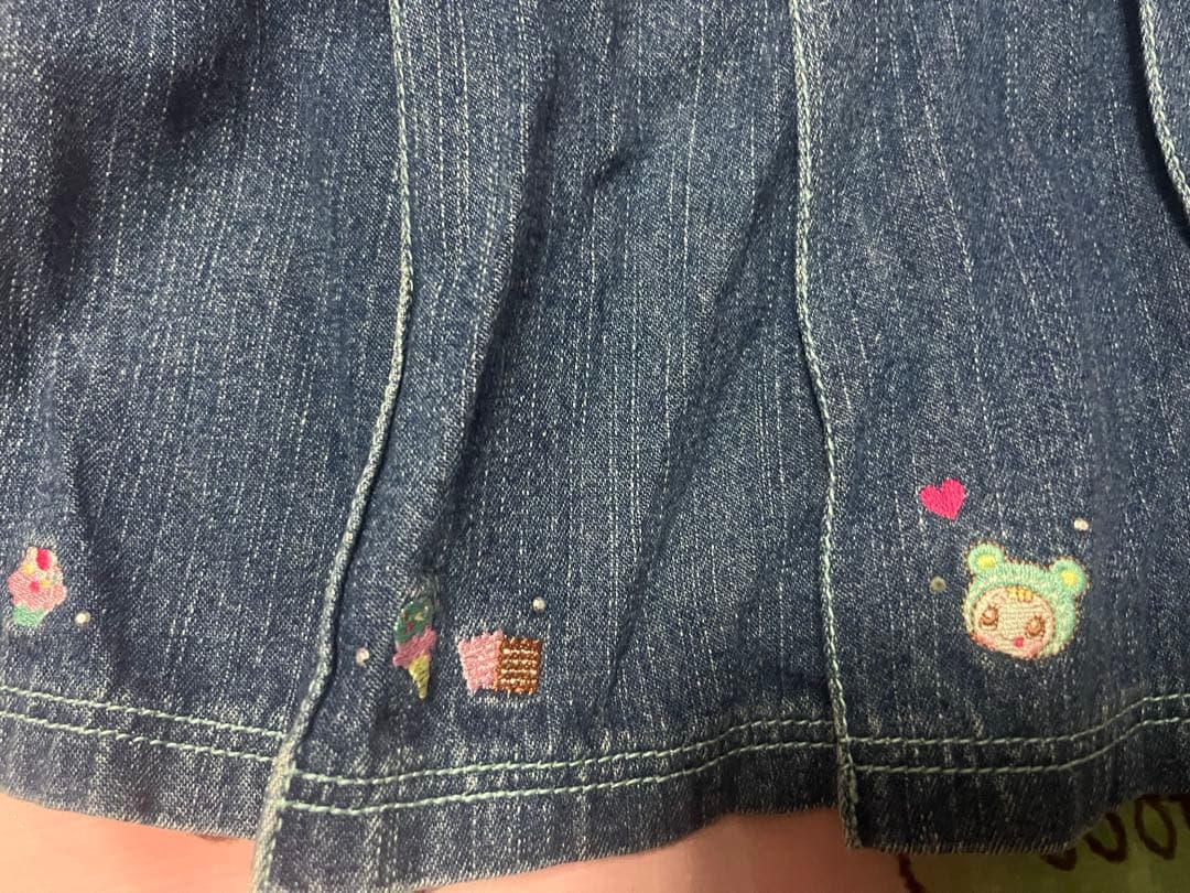 メゾピアノ LL 165 デニムスカート ベリエちゃん 希少 レア 平成レトロ