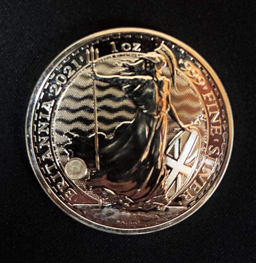 2021年 ブリタニア銀貨 1オンス