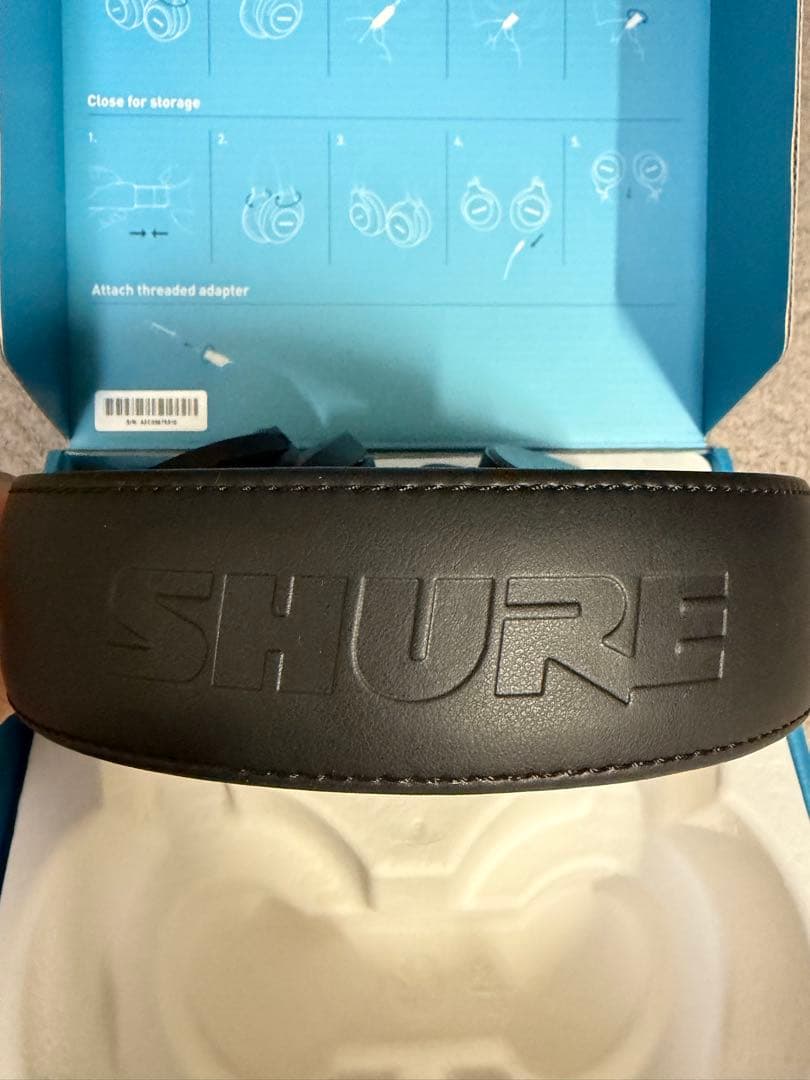 SHR440A SHURE ヘッドホン