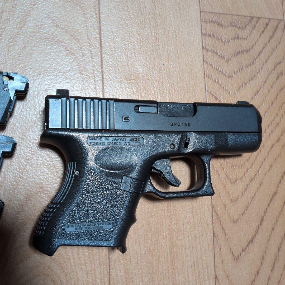 東京マルイ Glock 26 ガスブローバック マガジン3本付き