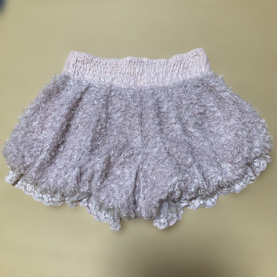 リズリサ　フリル付きリボンデザインキュロット