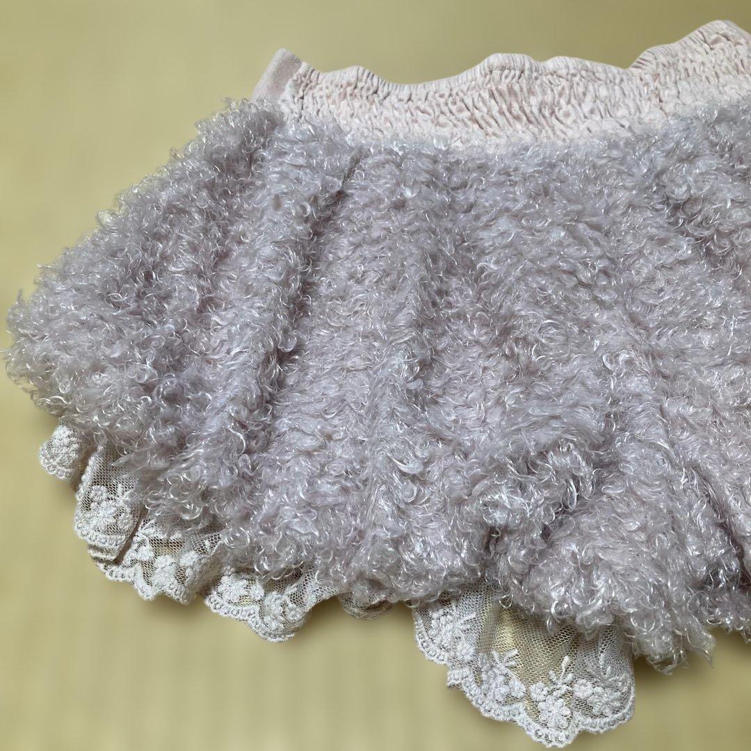 リズリサ　フリル付きリボンデザインキュロット