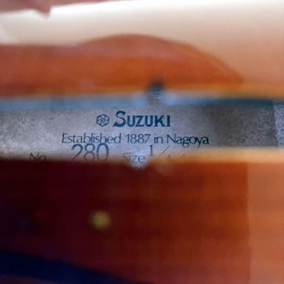 スズキバイオリン　1/4　バイオリン　No.280　1988年製　SUZUKI