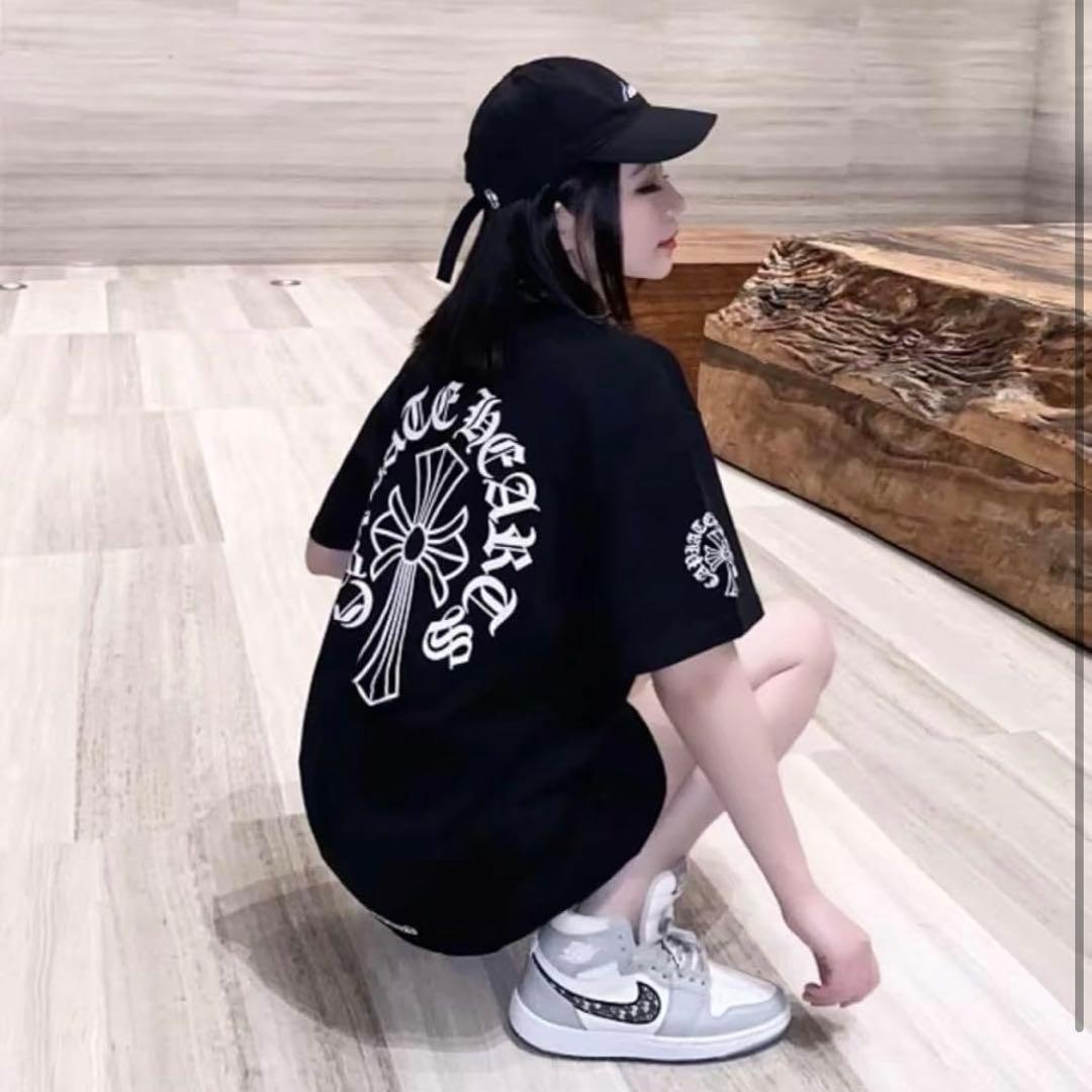 CHROME HEARTS Tシャツ白 青い彗星